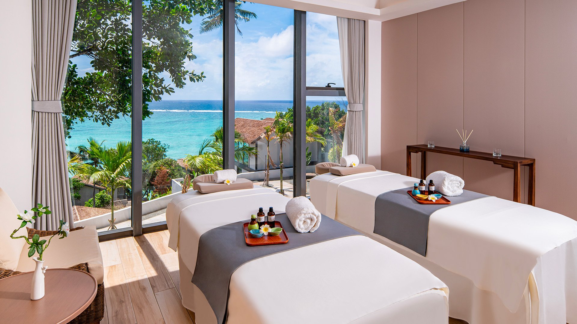 Palau Sunrise Sea View Landison Retreat hotel luxe 5 étoiles